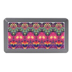 Boho Colorful Pattern Memory Card Reader (mini) by SpinnyChairDesigns