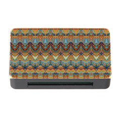 Boho Earth Colors Pattern Memory Card Reader With Cf by SpinnyChairDesigns