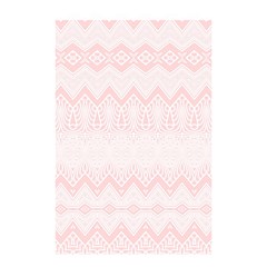 Boho Pastel Pink Pattern Shower Curtain 48  X 72  (small)  by SpinnyChairDesigns