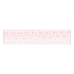 Boho Pastel Pink Pattern Velvet Scrunchie by SpinnyChairDesigns