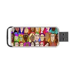 432sisters Portable Usb Flash (one Side) by Kritter