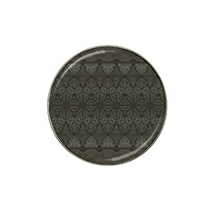 Boho Antique Bronze Pattern Hat Clip Ball Marker (10 Pack) by SpinnyChairDesigns