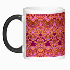 Boho Pink Pattern Morph Mugs by SpinnyChairDesigns