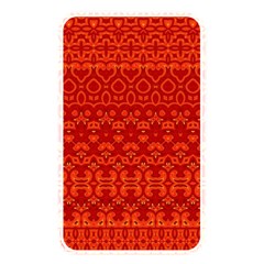 Boho Red Orange Memory Card Reader (rectangular) by SpinnyChairDesigns