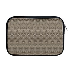 Boho Khaki  Apple Macbook Pro 17  Zipper Case by SpinnyChairDesigns