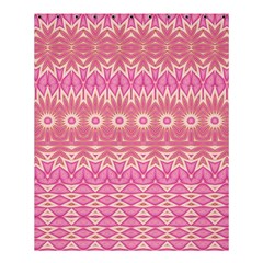 Boho Pink Floral Pattern Shower Curtain 60  X 72  (medium)  by SpinnyChairDesigns