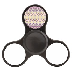 Boho Violet Yellow Finger Spinner by SpinnyChairDesigns