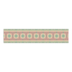 Boho Teal Pink Velvet Scrunchie by SpinnyChairDesigns