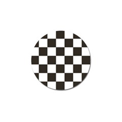 Chequered Flag Golf Ball Marker (4 Pack) by abbeyz71