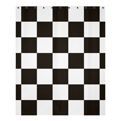 Chequered Flag Shower Curtain 60  X 72  (medium)  by abbeyz71