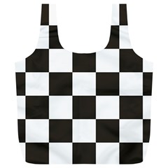 Chequered Flag Full Print Recycle Bag (xl) by abbeyz71