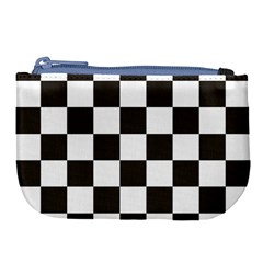 Chequered Flag Large Coin Purse by abbeyz71