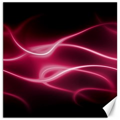 Neon Pink Glow Canvas 20  X 20  by SpinnyChairDesigns