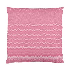 Boho Pink Stripes Standard Cushion Case (one Side) by SpinnyChairDesigns