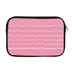 Boho Pink Stripes Apple Macbook Pro 17  Zipper Case by SpinnyChairDesigns