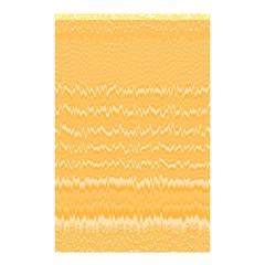 Boho Saffron Yellow Stripes Shower Curtain 48  X 72  (small)  by SpinnyChairDesigns