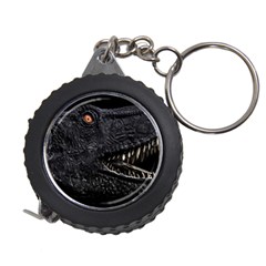 Trex Dinosaur Head Dark Poster Measuring Tape by dflcprintsclothing