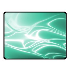 Biscay Green Glow Fleece Blanket (small) by SpinnyChairDesigns