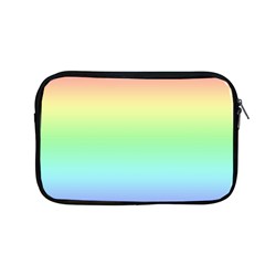 Pastel Rainbow Ombre Apple Macbook Pro 13  Zipper Case by SpinnyChairDesigns