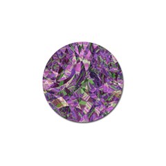 Boho Violet Mosaic Golf Ball Marker (4 Pack) by SpinnyChairDesigns