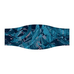 Boho Cerulean Blue Mosaic Stretchable Headband