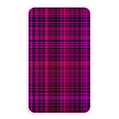 Fuchsia Madras Plaid Memory Card Reader (rectangular) by SpinnyChairDesigns