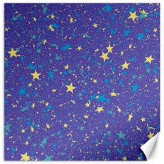 Starry Night Purple Canvas 20  X 20 
