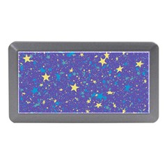Starry Night Purple Memory Card Reader (mini) by SpinnyChairDesigns