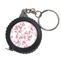 Pink Wildflower Print Measuring Tape by SpinnyChairDesigns