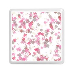 Pink Wildflower Print Memory Card Reader (square)