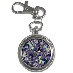 Abstract Floral Art Print Key Chain Watches by SpinnyChairDesigns