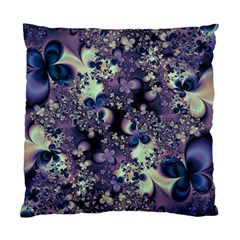 Abstract Floral Art Print Standard Cushion Case (two Sides) by SpinnyChairDesigns