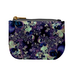 Abstract Floral Art Print Mini Coin Purse by SpinnyChairDesigns