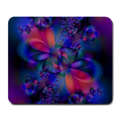 Abstract Floral Art Print Large Mousepads