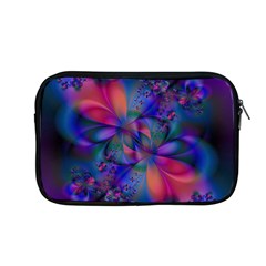 Abstract Floral Art Print Apple Macbook Pro 13  Zipper Case by SpinnyChairDesigns