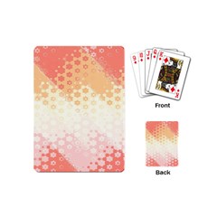 Abstract Floral Print Playing Cards Single Design (mini)