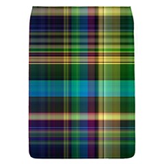 Colorful Madras Plaid Removable Flap Cover (s) by SpinnyChairDesigns