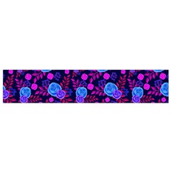 Backgroung Rose Purple Wallpaper Small Flano Scarf