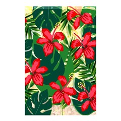 Floral Pink Flowers Shower Curtain 48  X 72  (small) 