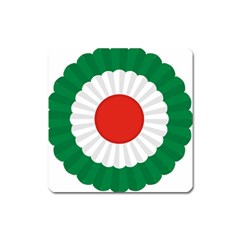 National Cockade Of Iran Square Magnet by abbeyz71