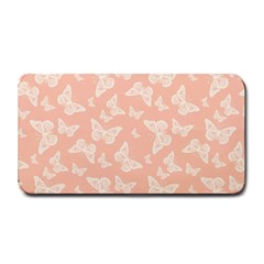 Peaches And Cream Butterfly Print Medium Bar Mats by SpinnyChairDesigns