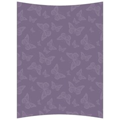 Grape Compote Butterfly Print Back Support Cushion by SpinnyChairDesigns