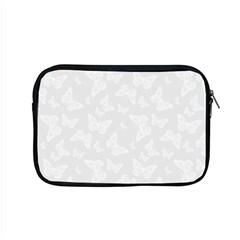 Wedding White Butterfly Print Apple Macbook Pro 15  Zipper Case by SpinnyChairDesigns