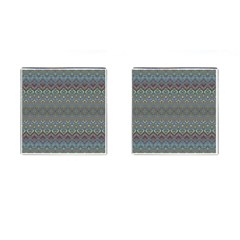 Boho Sweetheart Pattern Cufflinks (square) by SpinnyChairDesigns