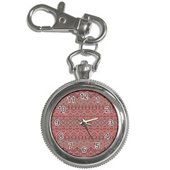 Boho Rustic Pink Key Chain Watches by SpinnyChairDesigns