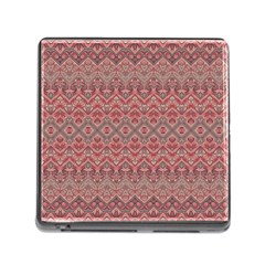 Boho Rustic Pink Memory Card Reader (square 5 Slot) by SpinnyChairDesigns