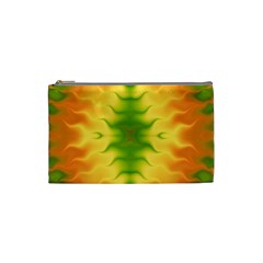 Lemon Lime Tie Dye Cosmetic Bag (Small)