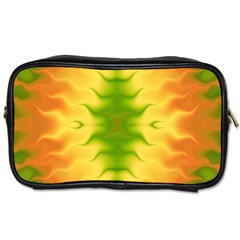 Lemon Lime Tie Dye Toiletries Bag (Two Sides)