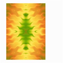 Lemon Lime Tie Dye Small Garden Flag (Two Sides)