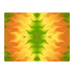 Lemon Lime Tie Dye Double Sided Flano Blanket (Mini) 